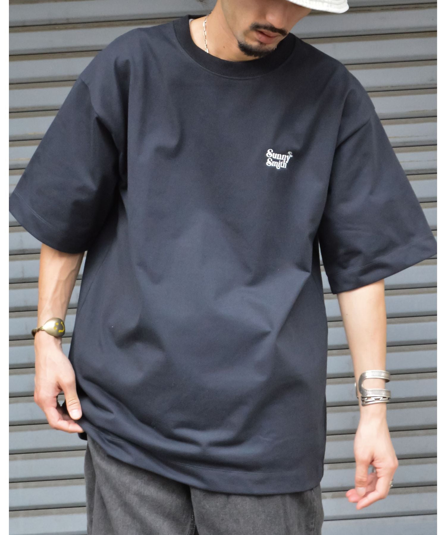サニースミス Sunny Smith 11.6超重盎司 Heavy Smith刺繡標誌T恤