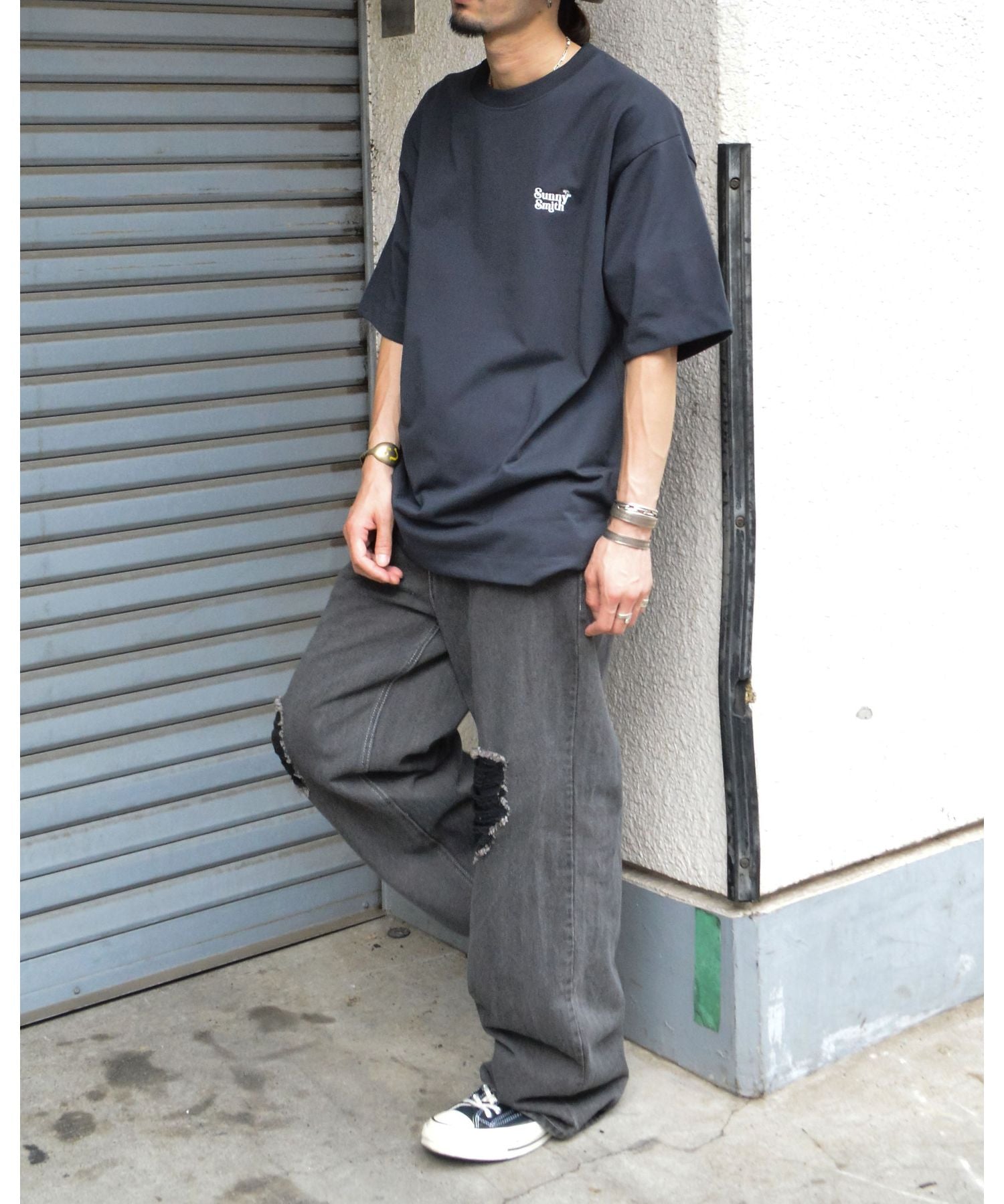 サニースミス Sunny Smith 11.6超重盎司 Heavy Smith刺繡標誌T恤