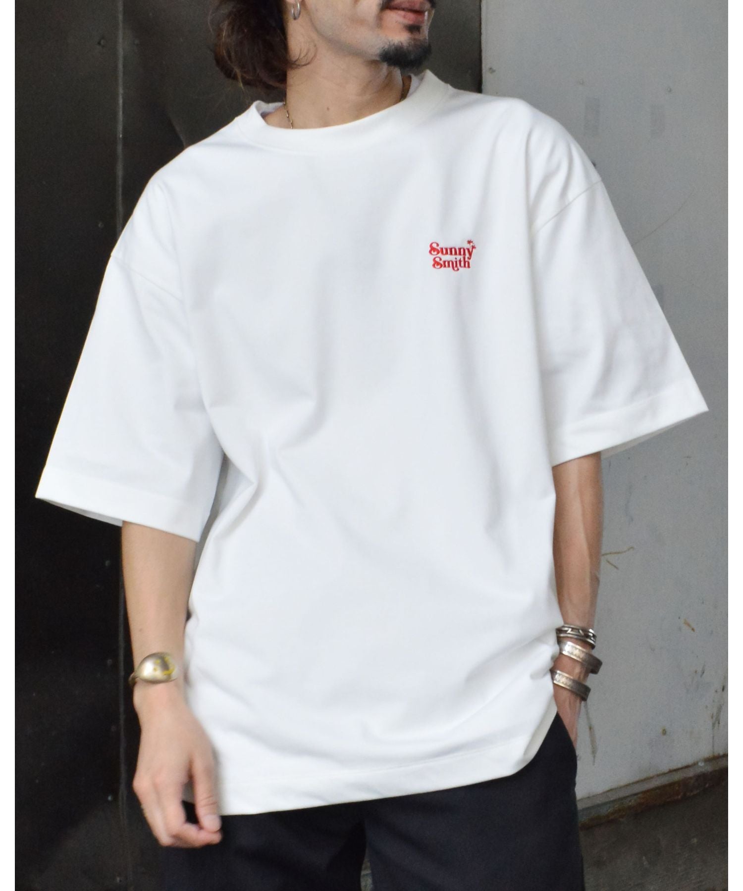 サニースミス Sunny Smith 11.6超重盎司 Heavy Smith刺繡標誌T恤