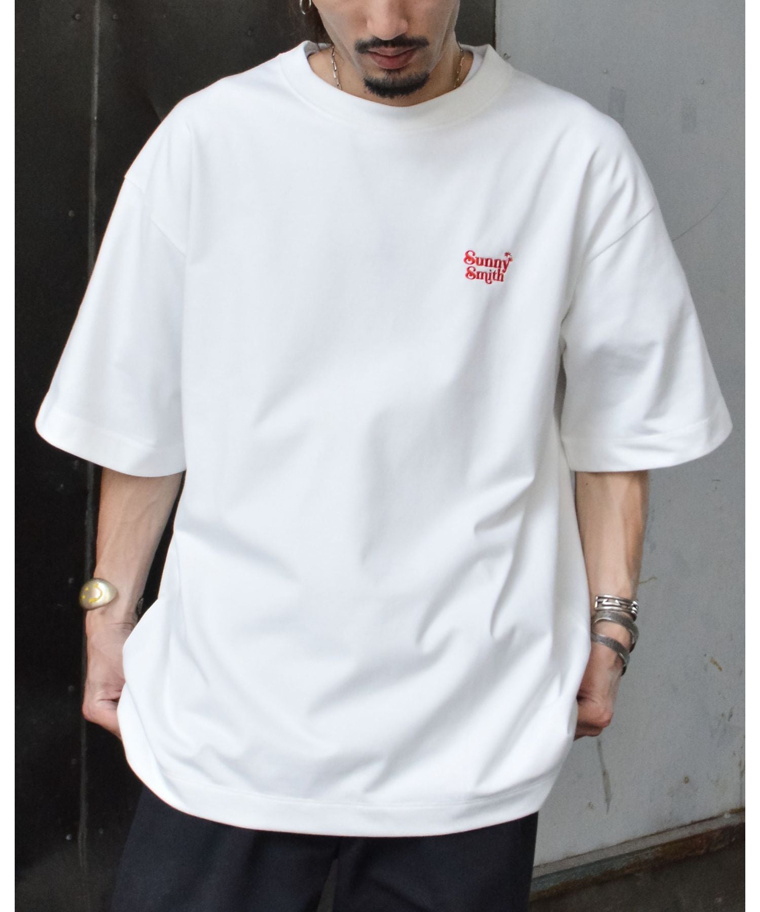 サニースミス Sunny Smith 11.6超重盎司 Heavy Smith刺繡標誌T恤