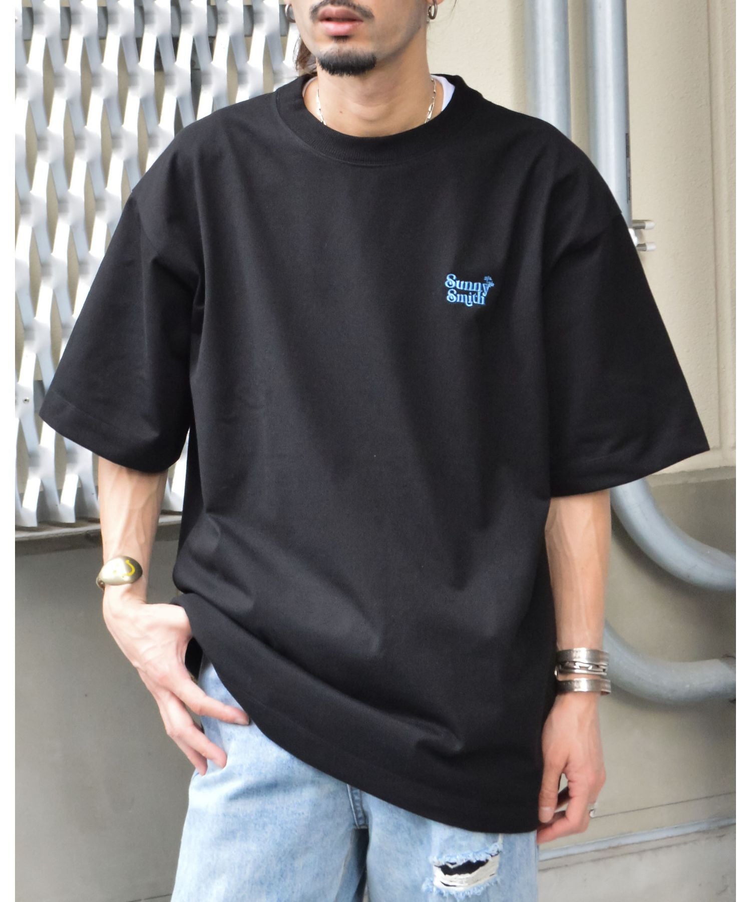 サニースミス Sunny Smith 11.6超重盎司 Heavy Smith刺繡標誌T恤