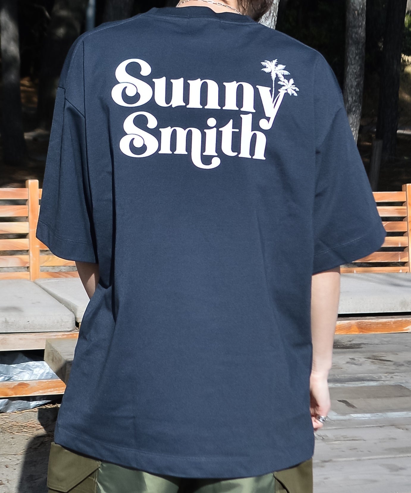 サニースミス Sunny Smith 11.6超重盎司 Heavy Smith刺繡標誌T恤