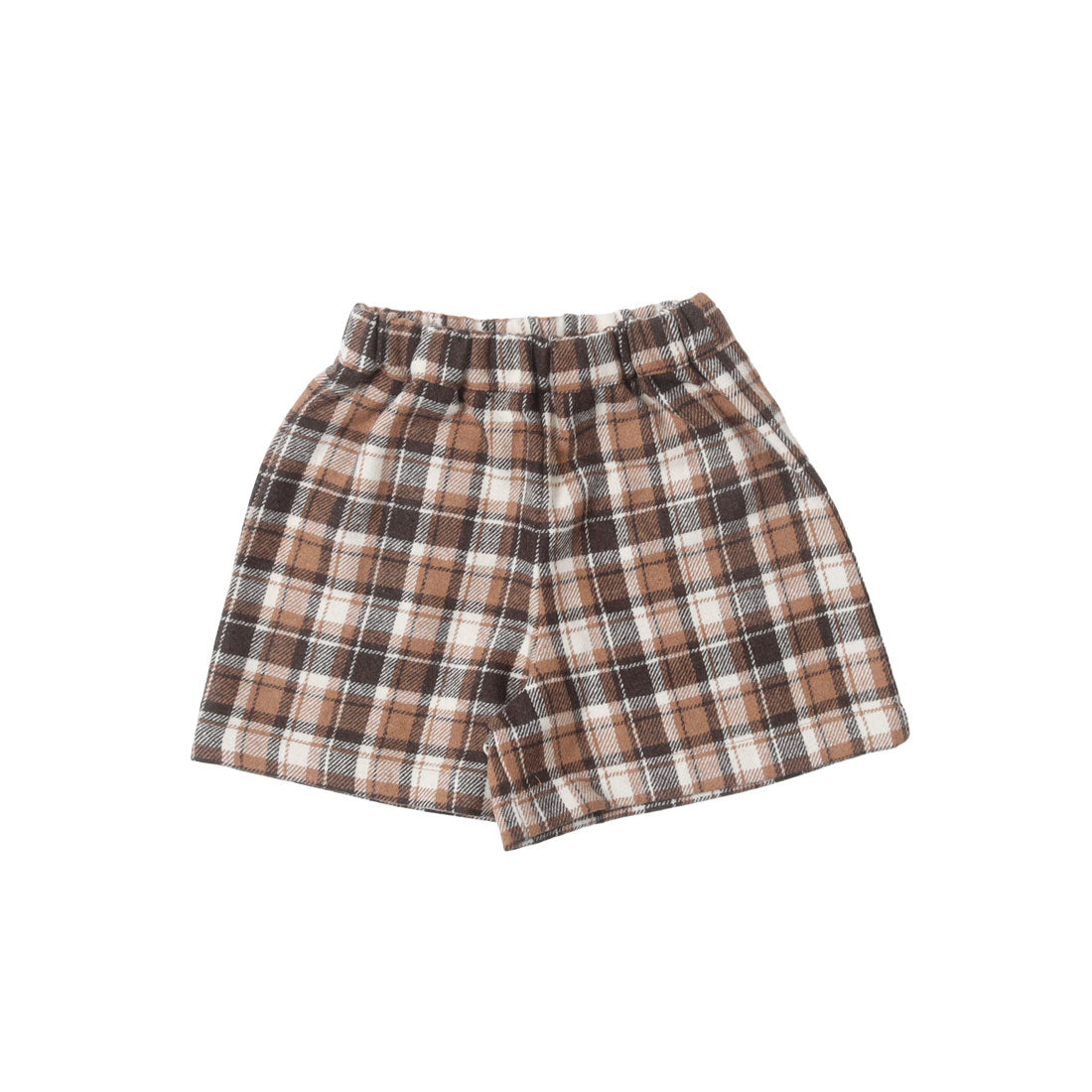 クーモ cmo ウインターハーフパンツ ハーフパンツ （ブラウンチェック） ブラウンチェック