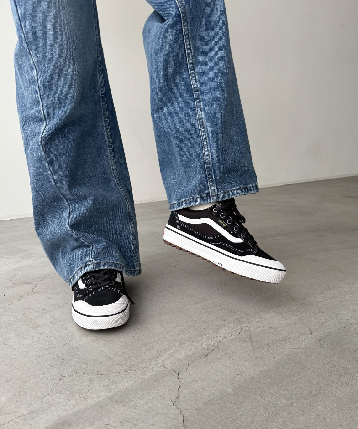 キャナルジーン CANAL JEAN VANS MTE Old Skool WaterproofInsulated/VN000DAZBA2 （BLK×WHT） BLK×WHT