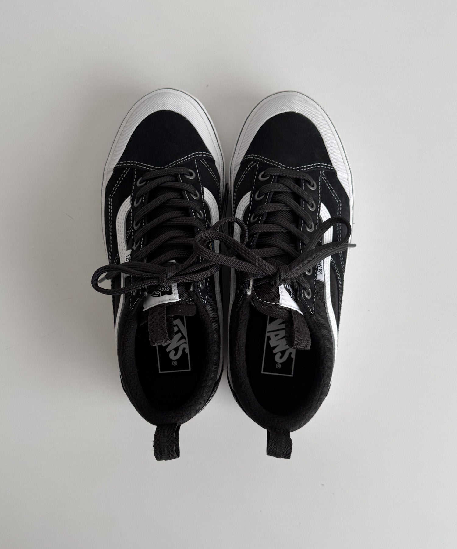 キャナルジーン CANAL JEAN VANS MTE Old Skool WaterproofInsulated/VN000DAZBA2 （BLK×WHT） BLK×WHT