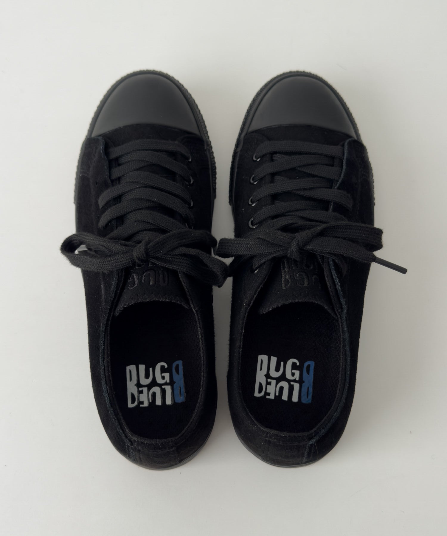 キャナルジーン CANAL JEAN BUG BLUE ローカットスニーカー （ブラック） ブラック