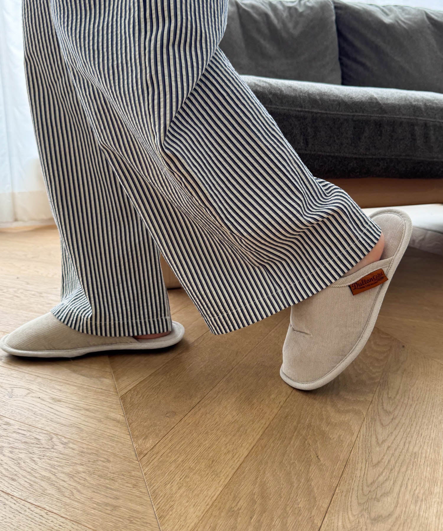 キャナルジーン CANAL JEAN DULTON(ダルトン) CORDUROY SLIPPERS EVコーデュロイスリッパ(WOMEN)/T20ー0224S （キャメル） キャメル