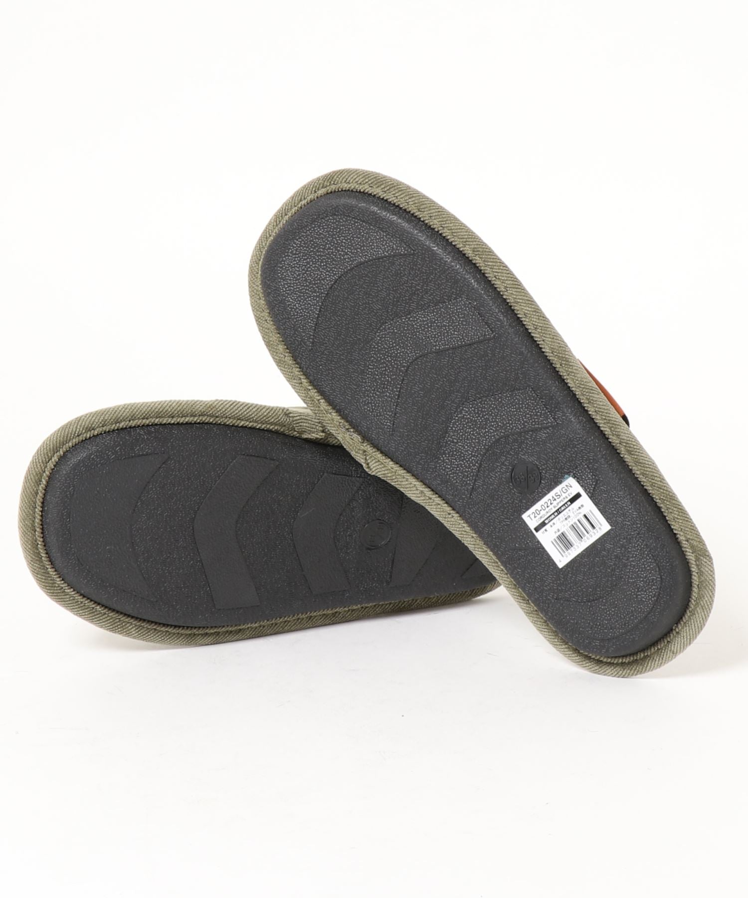 キャナルジーン CANAL JEAN DULTON(ダルトン) CORDUROY SLIPPERS EVコーデュロイスリッパ(WOMEN)/T20ー0224S （キャメル） キャメル