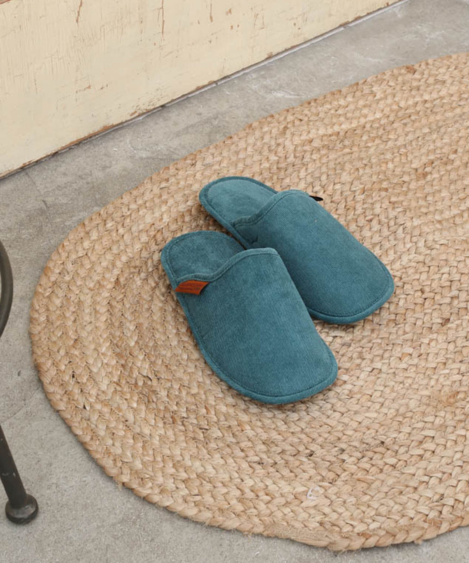 キャナルジーン CANAL JEAN DULTON(ダルトン) CORDUROY SLIPPERS EVコーデュロイスリッパ(WOMEN)/T20ー0224S （ターコイズブルー） ターコイズブルー
