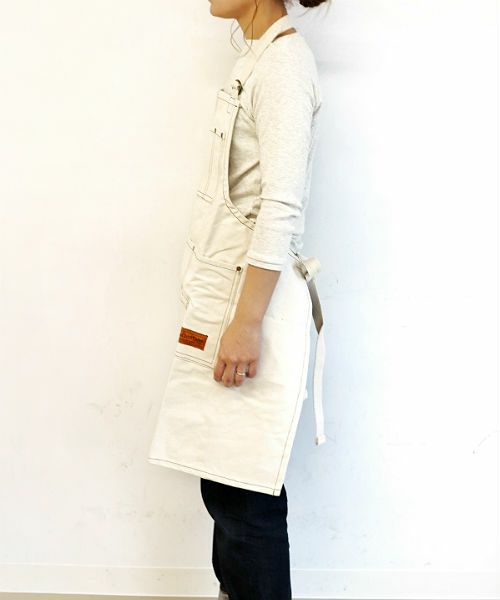 キャナルジーン CANAL JEAN DULTON(ダルトン)MWwork apron／MWワークエプロン （ナチュラル） ナチュラル