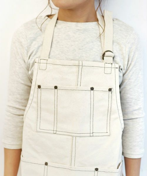 キャナルジーン CANAL JEAN DULTON(ダルトン)MWwork apron／MWワークエプロン （ナチュラル） ナチュラル