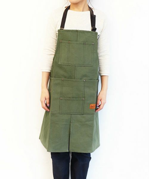 キャナルジーン CANAL JEAN DULTON(ダルトン)MWwork apron／MWワークエプロン （ナチュラル） ナチュラル