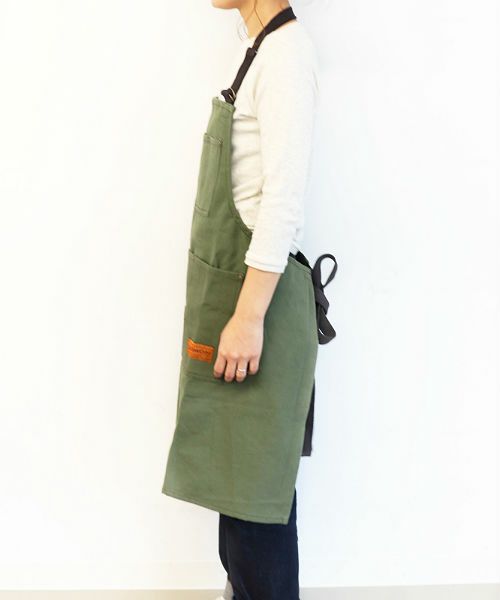 キャナルジーン CANAL JEAN DULTON(ダルトン)MWwork apron／MWワークエプロン （ナチュラル） ナチュラル
