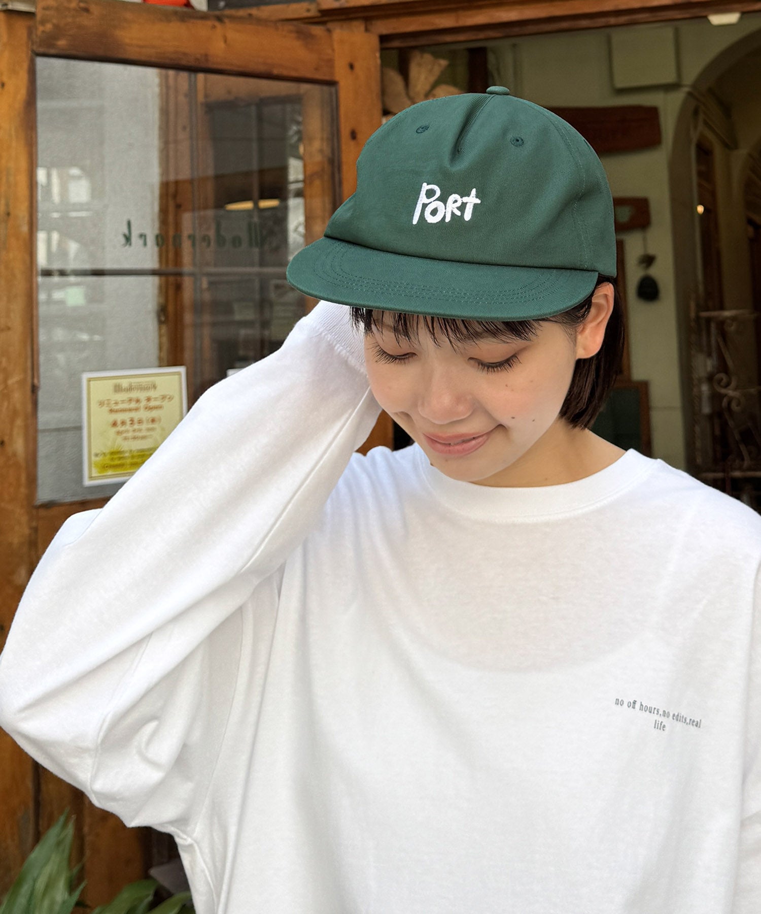 キャナルジーン CANAL JEAN Lakey Park PORTCAP （グリーン） グリーン