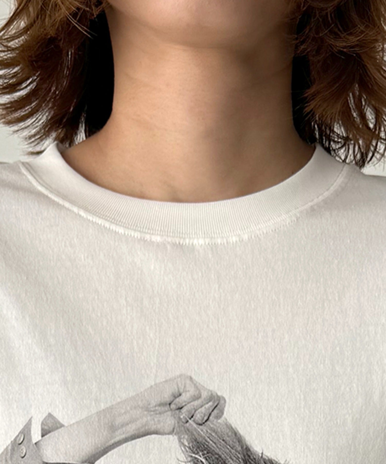 キャナルジーン CANAL JEAN Another Thought フロントプリント半袖Tシャツ （ホワイト） ホワイト