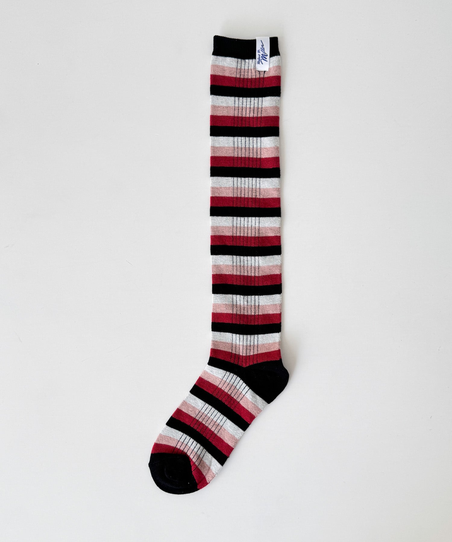 キャナルジーン CANAL JEAN Miller 1P Socks long （レッド系ソノタ） レッド系ソノタ