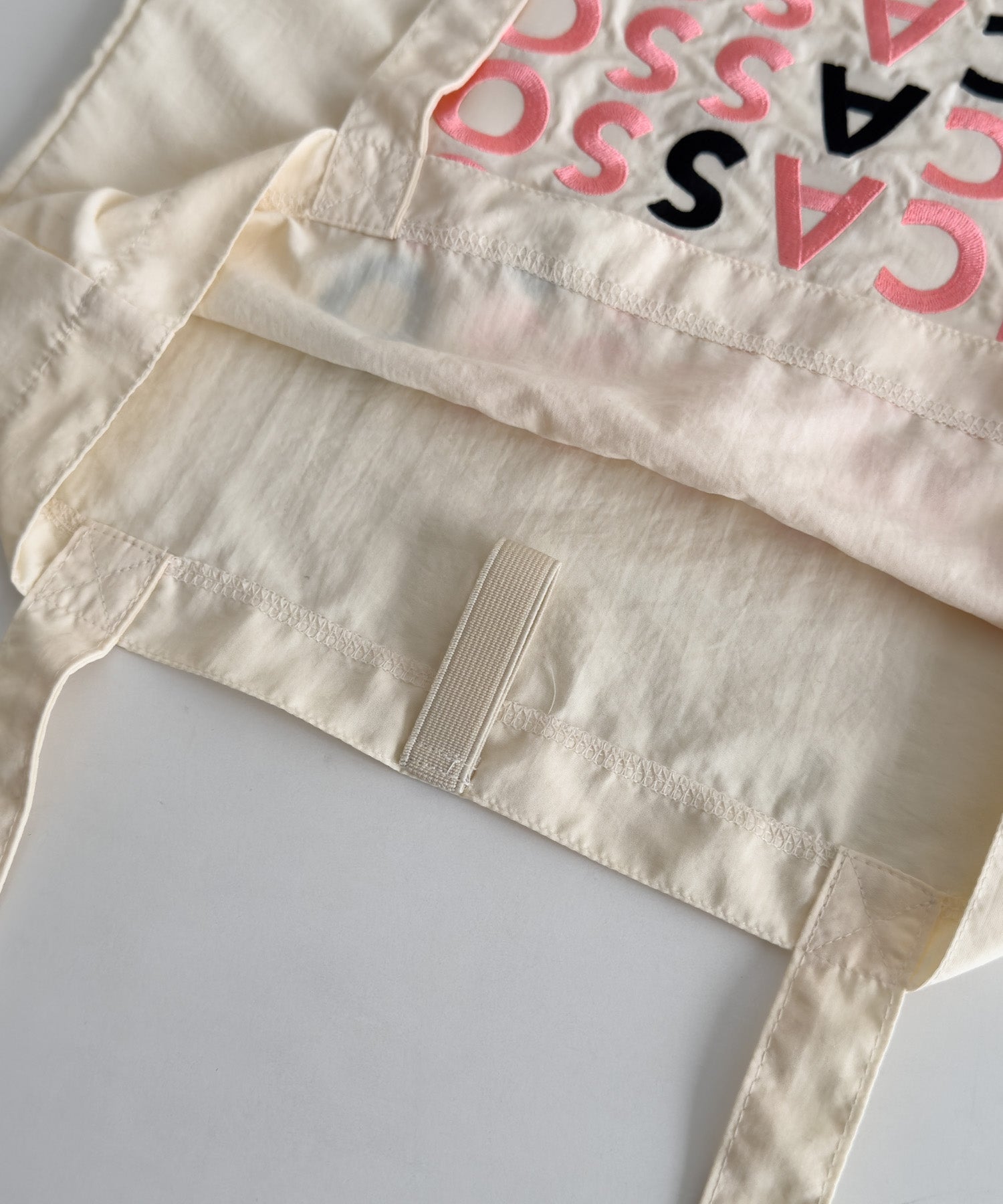 キャナルジーン CANAL JEAN NOT OEM PICASSOラインロゴトートバッグ （アイボリー） アイボリー