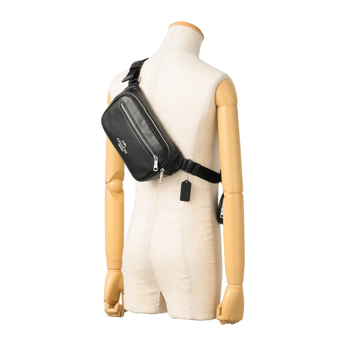 COACH COACH Waist Bag / Body Bag Pebbled Leather Elias Belt Bag CJ507