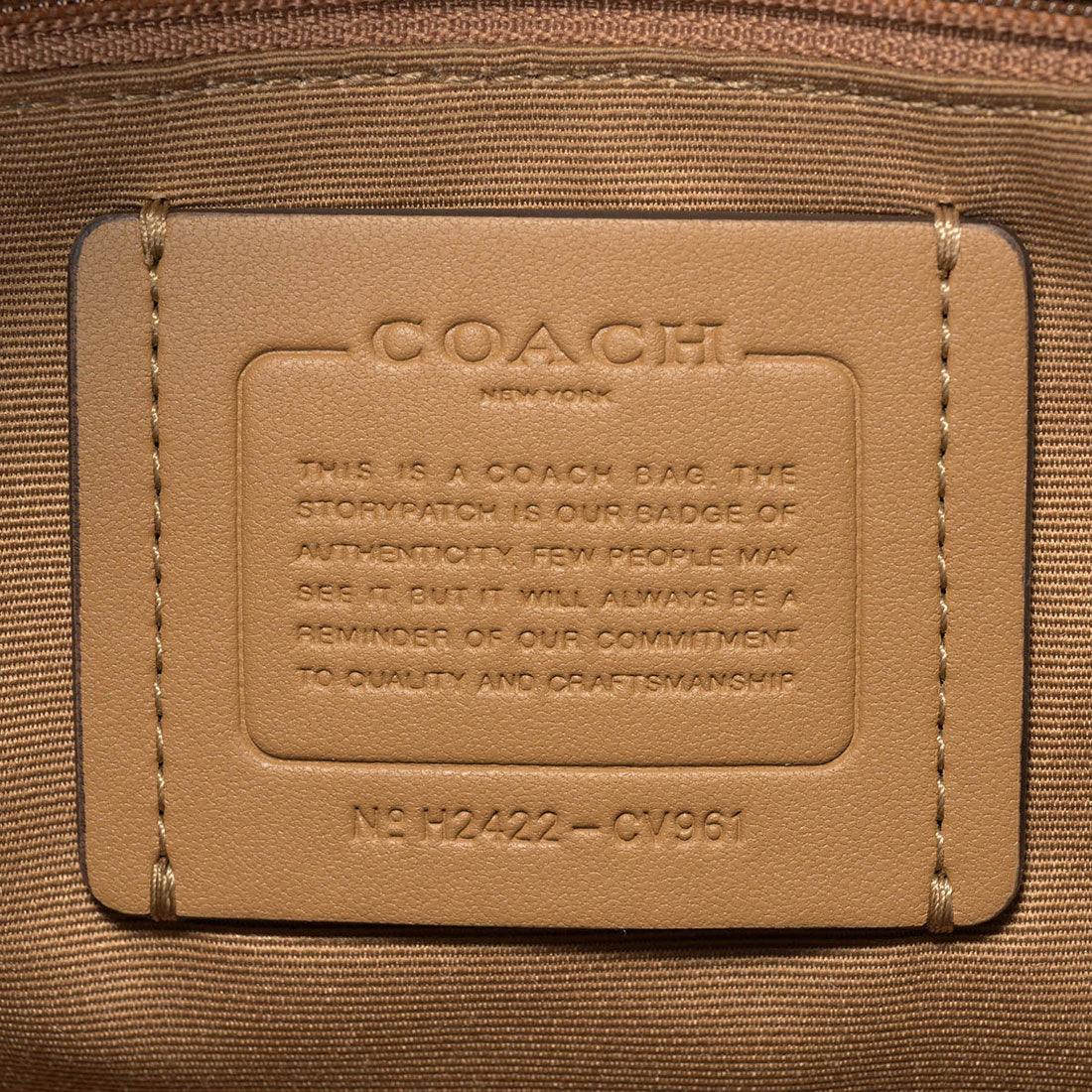 COACH COACH Handbag Signature Canvas Rowan Satchel CV961 IMXHE TAN/BROWN