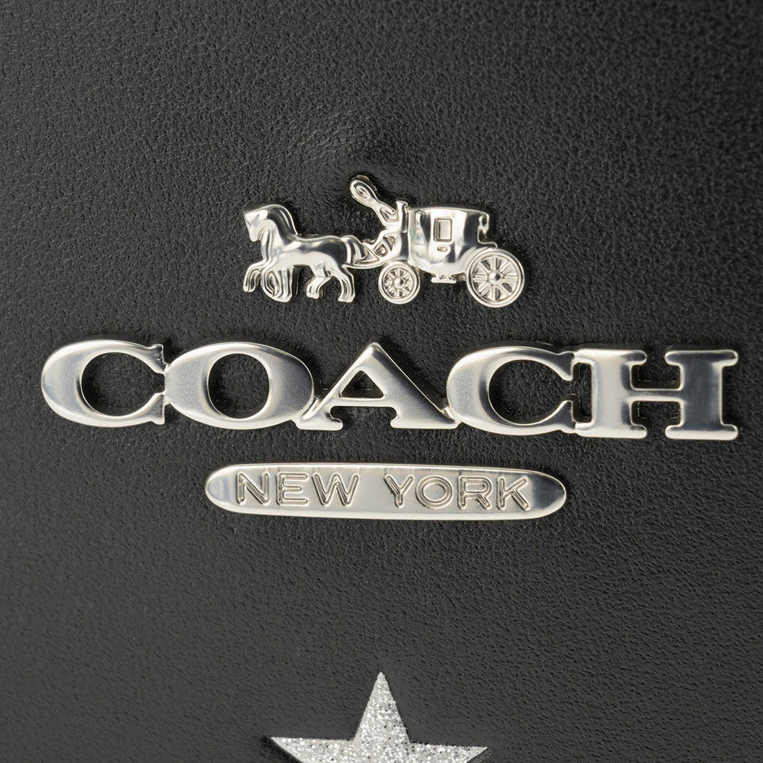 COACH COACH Shoulder Bag Star Print Andrea Small Shoulder Bag CW305 SVA47 BLACK
