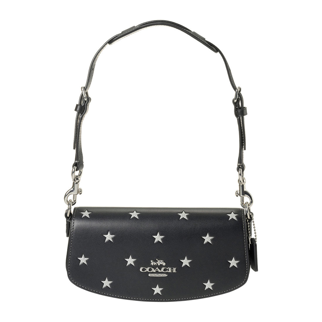 COACH COACH Shoulder Bag Star Print Andrea Small Shoulder Bag CW305 SVA47 BLACK