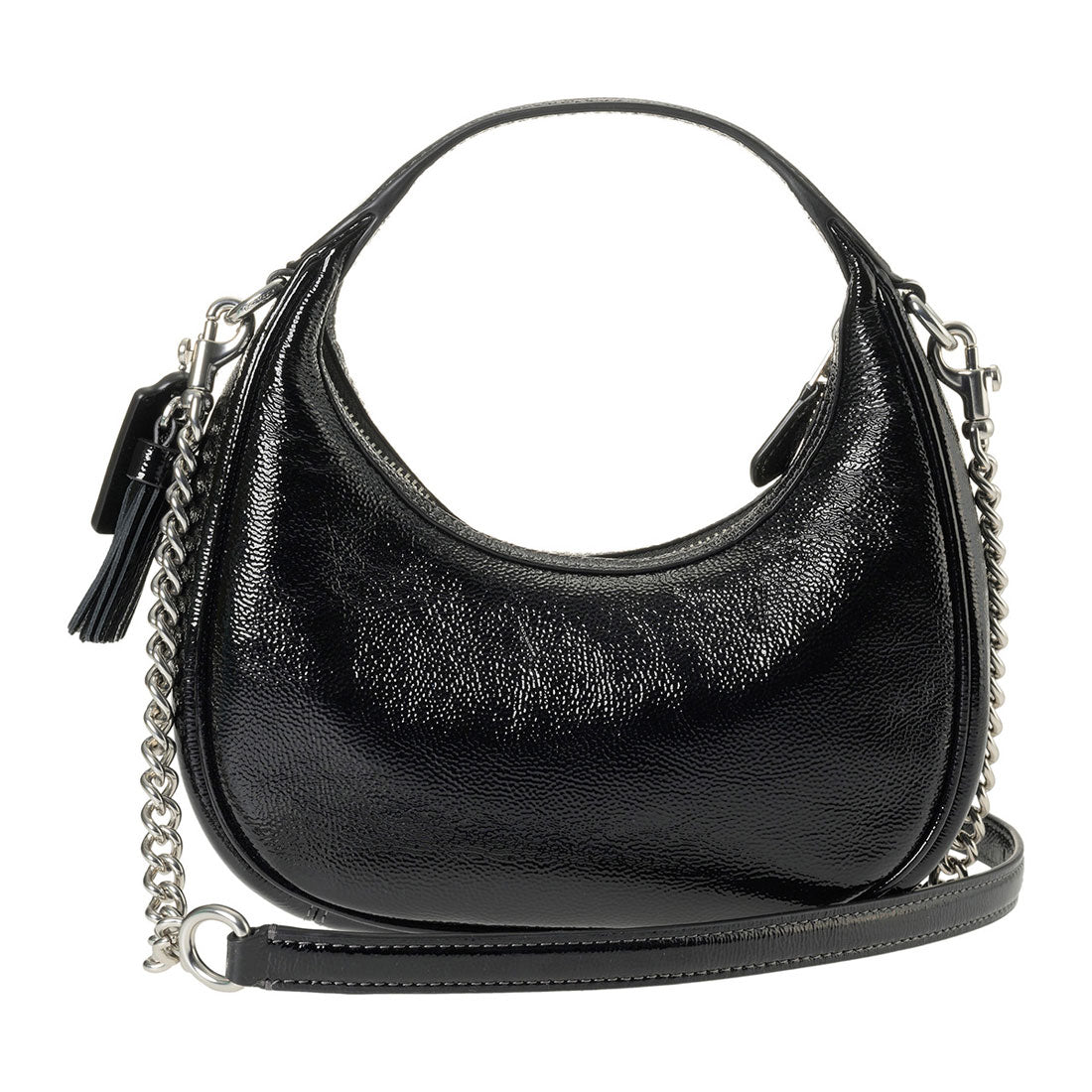 COACH COACH Shoulder Bag Patent leather Carmen Mini Crossbody CW036 SV