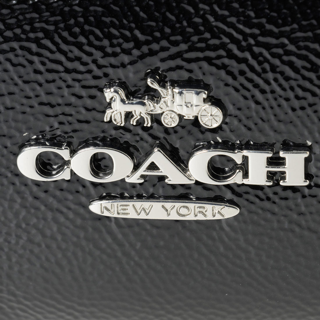 COACH COACH Shoulder Bag Patent leather Carmen Mini Crossbody CW036 SV