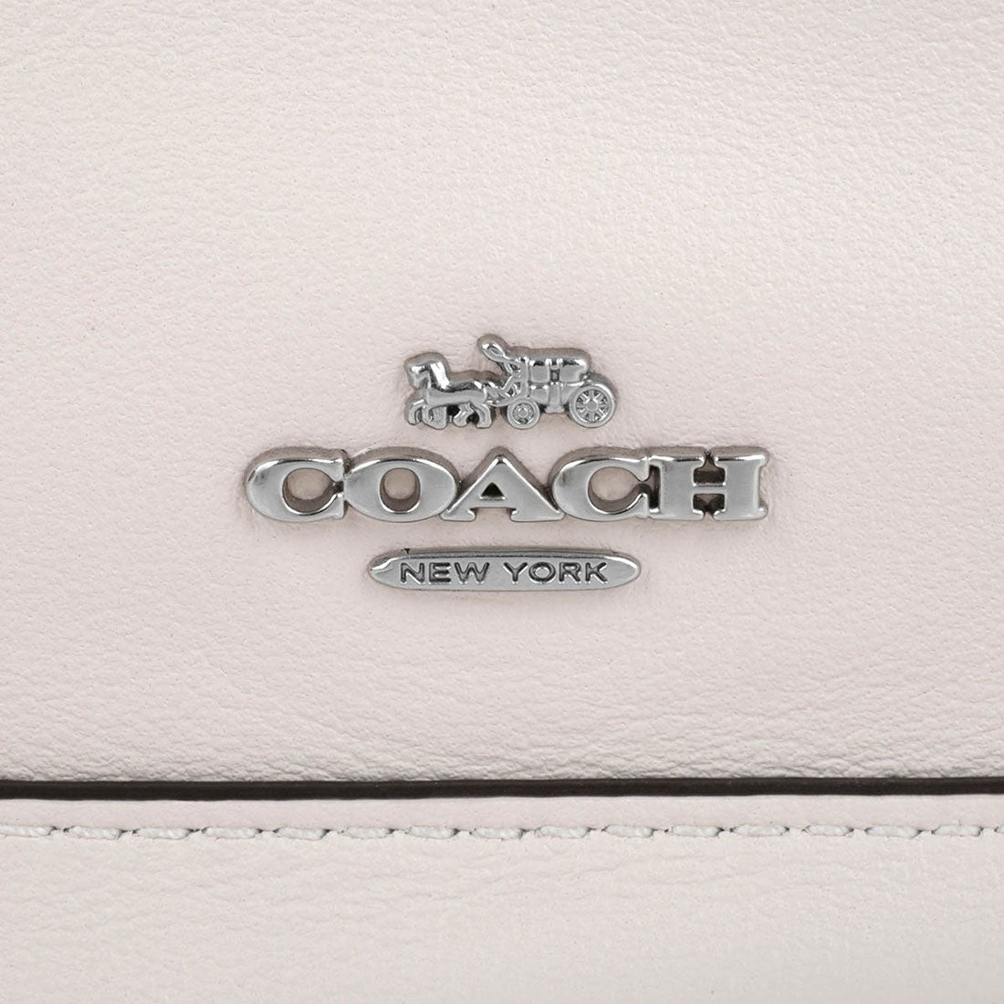 コーチ COACH ショルダーバッグ リファインドカーフレザー ミニ バケットバッグ CR144 SVHA CHALK