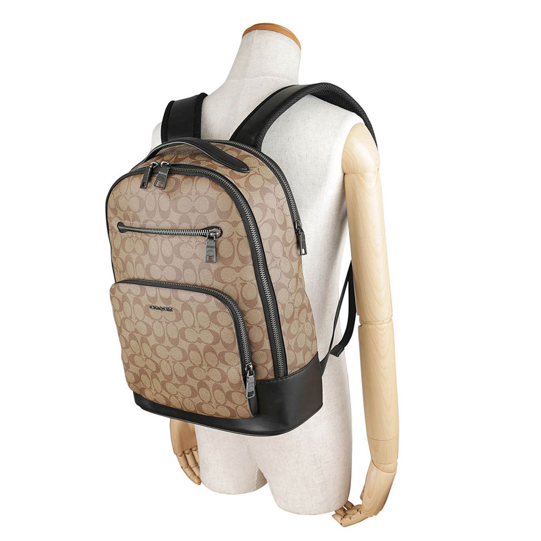 COACH COACH Backpack Signature Ethan Backpack CL962 QBKHA KHAKI/BLACK