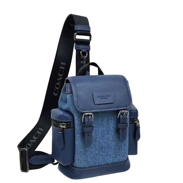 コーチ COACH CBF65 QBXR90717 （デニム×ディープブルー） デニム×ディープブルー