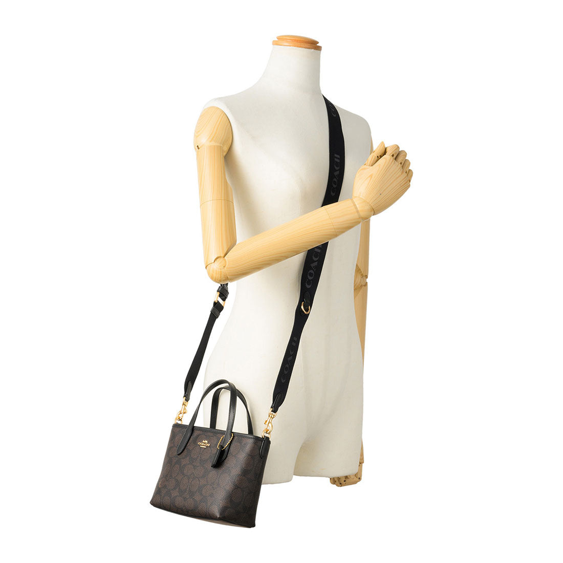 COACH COACH Shoulder Bag Signature City Mini Tote Bag CW032 IMXAQ WALN