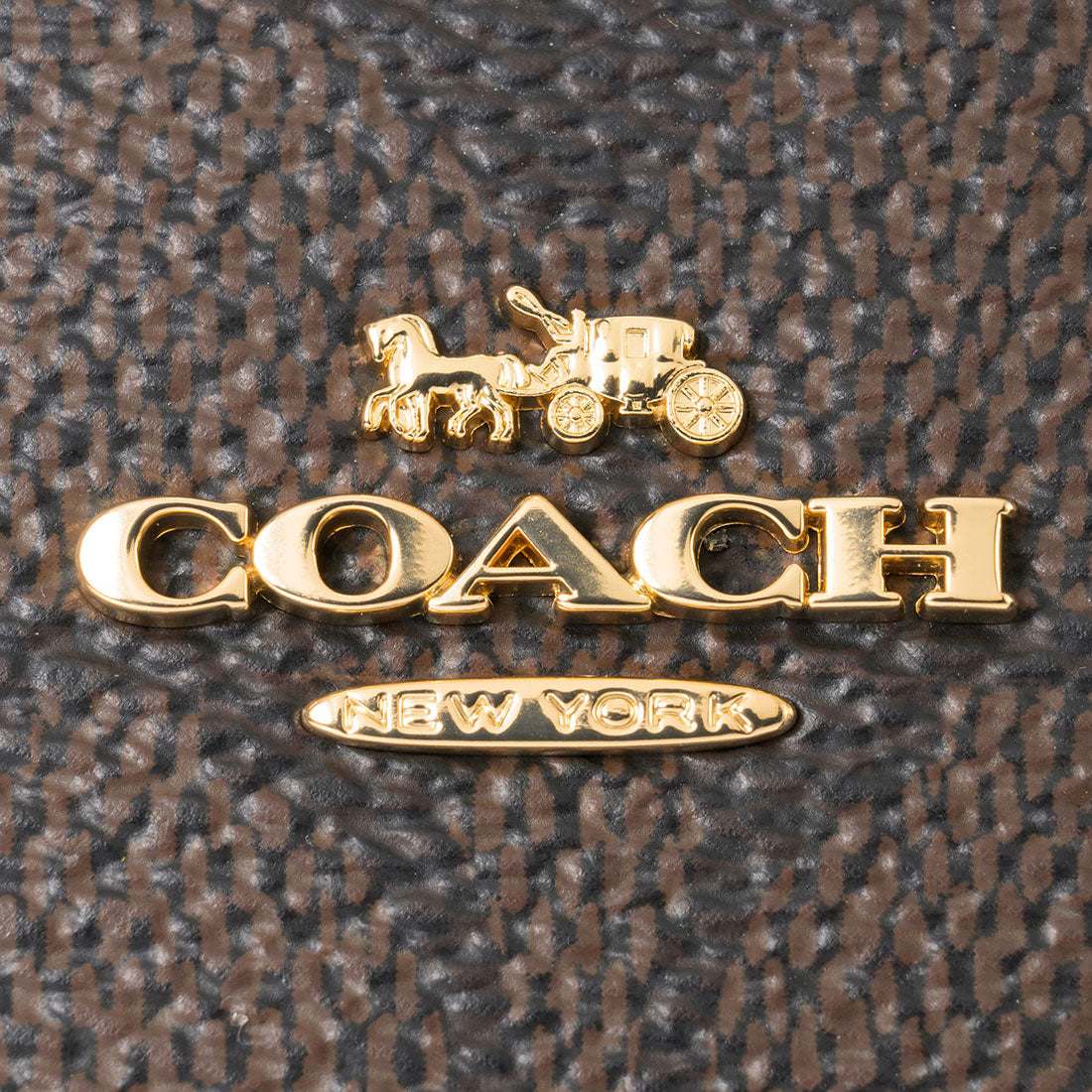 良品 COACH コーチ シグネチャー 2WAY ハンド ショルダー バッグ ブラウン k4500 COACH - 良品 COACH コーチ シグネチャー 2WAY ハンド ショルダー