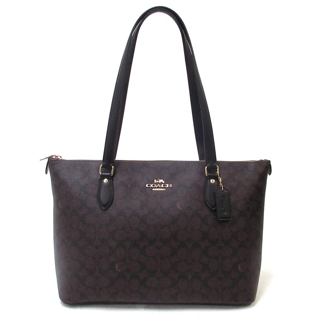 COACH COACH COACH 包 COACH Outlet 画廊 標誌 塗層 帆布 托特包 CW381 IMXAQ