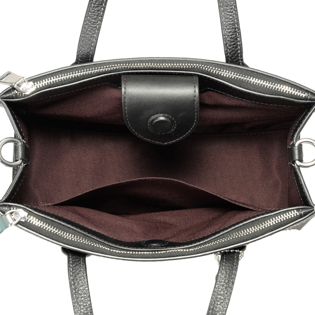 COACH COACH Shoulder Bag Signature Rivet Nina Small Tote Bag CX266 SVB