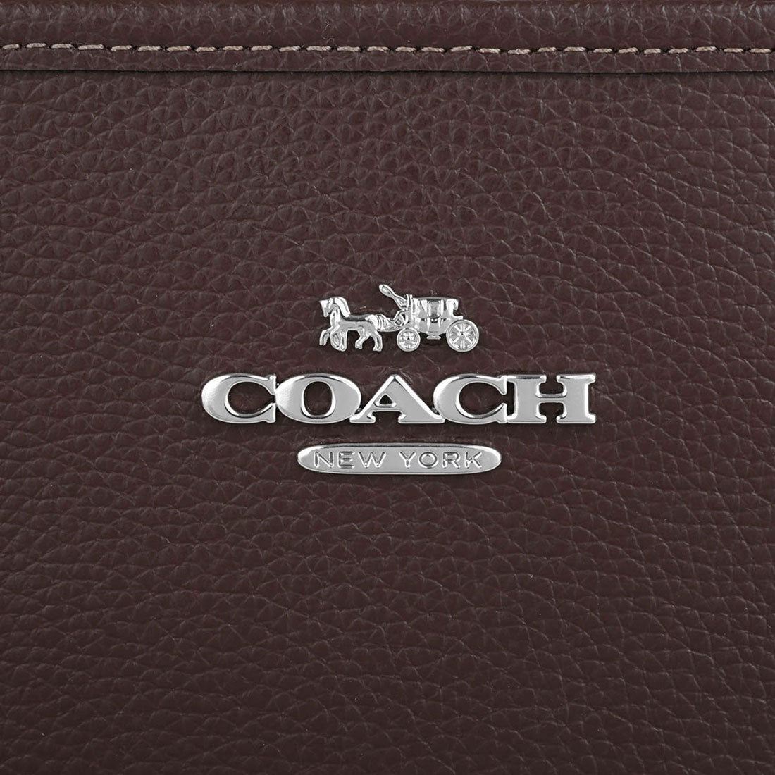 コーチ COACH ハンドバッグ ぺブルドレザー CITY BUCKET BAG CT801 SVMPL MAPLE