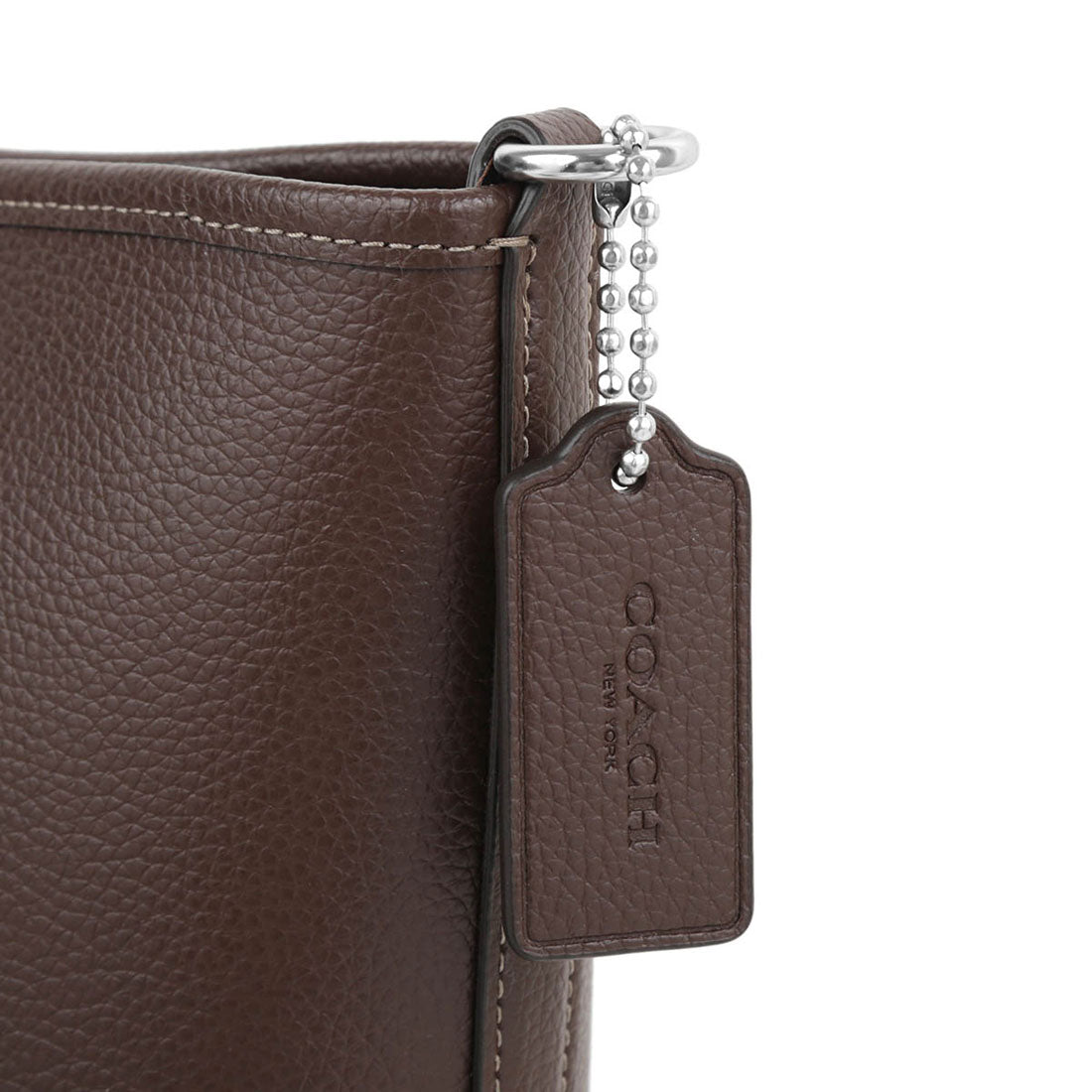 コーチ COACH ハンドバッグ ぺブルドレザー CITY BUCKET BAG CT801 SVMPL MAPLE
