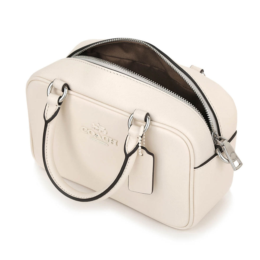 【定価10万円】【新品・タグ付き】COACH カットワーク 白 ブルゾン S COACH COACH Shoulder Bag Smooth Calf Leather Satchel Crossbody CT776 S