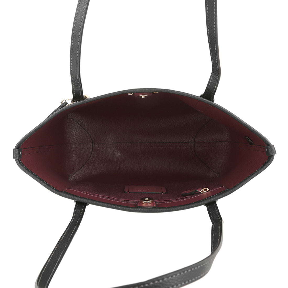 COACH COACH Tote Bag Pebbled Leather SMALL CITY TOTE CT859 IMBLK BLACK