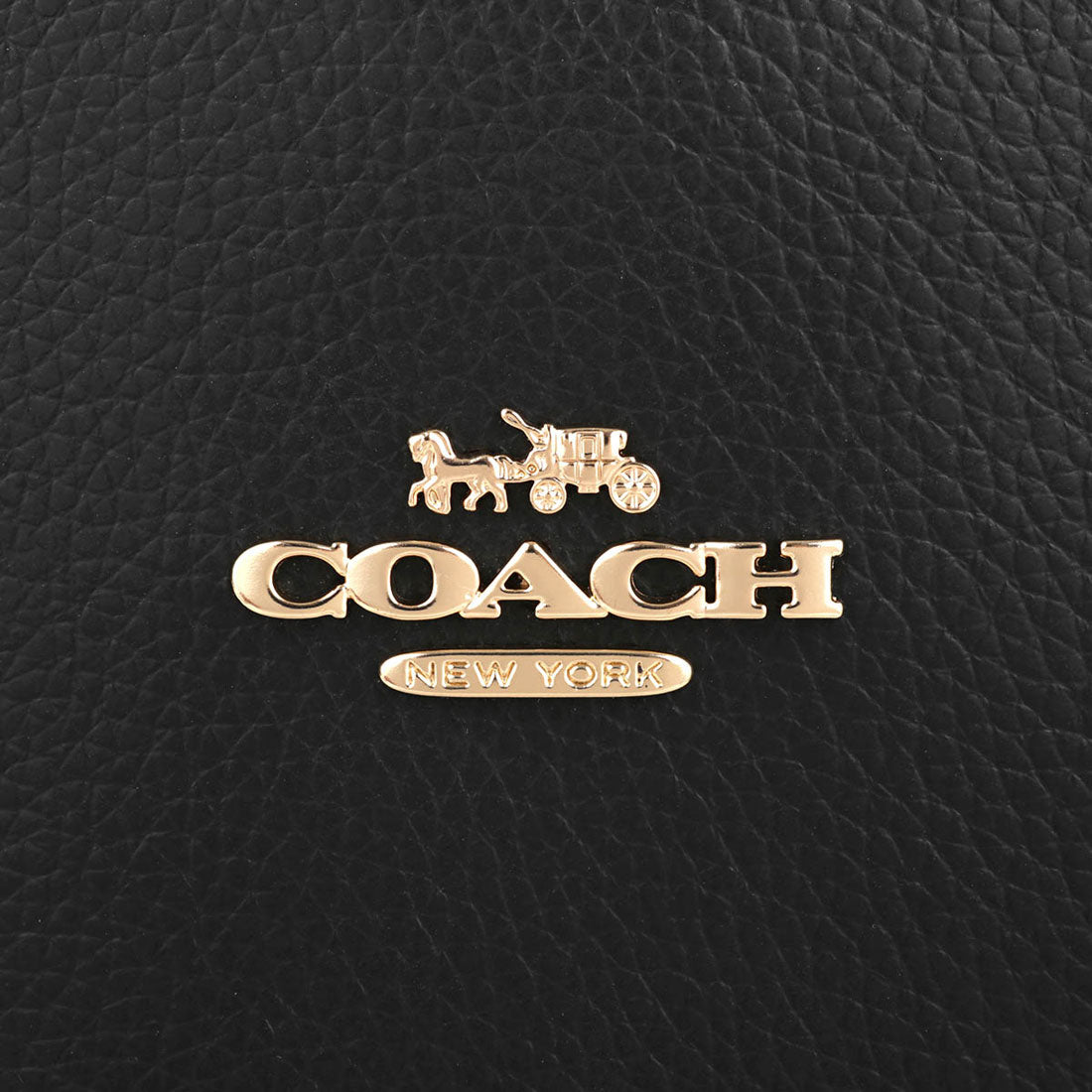 COACH COACH Tote Bag Pebbled Leather SMALL CITY TOTE CT859 IMBLK BLACK