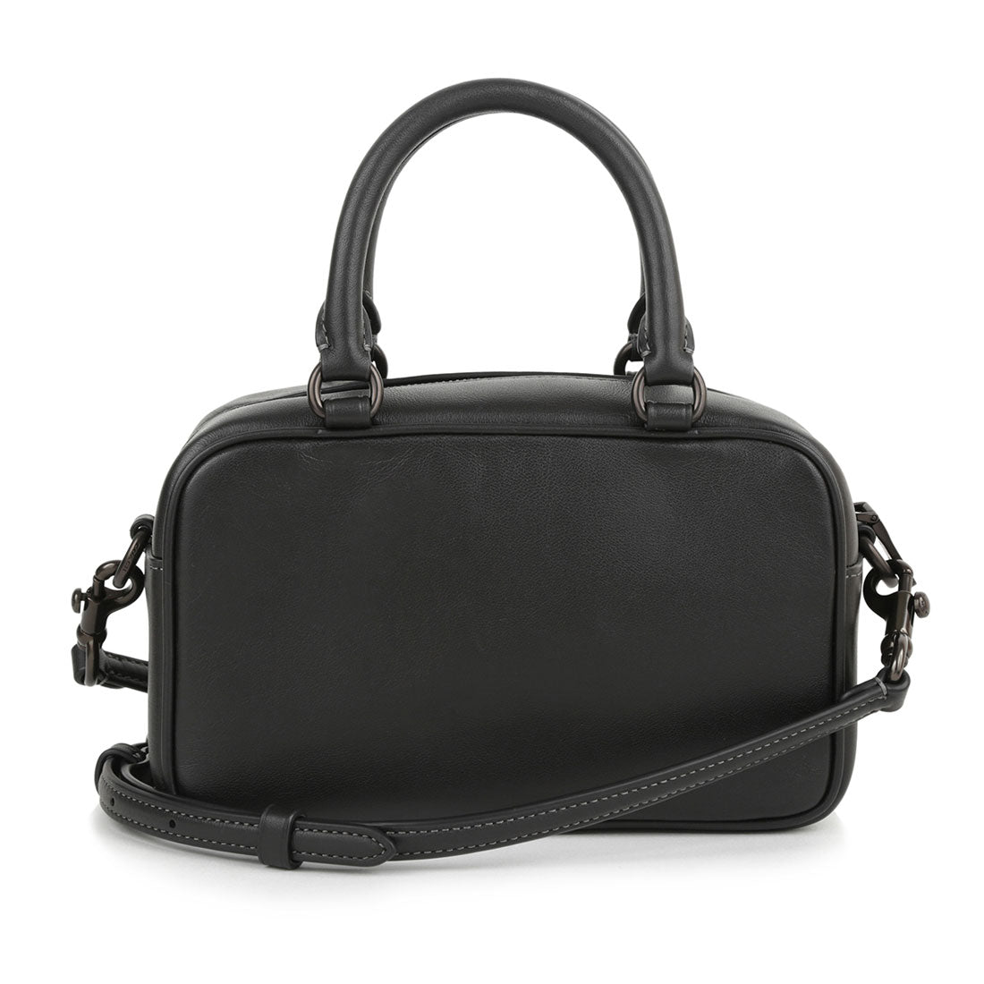 COACH COACH Shoulder Bag Smooth Calf Leather Satchel Crossbody CT776 J