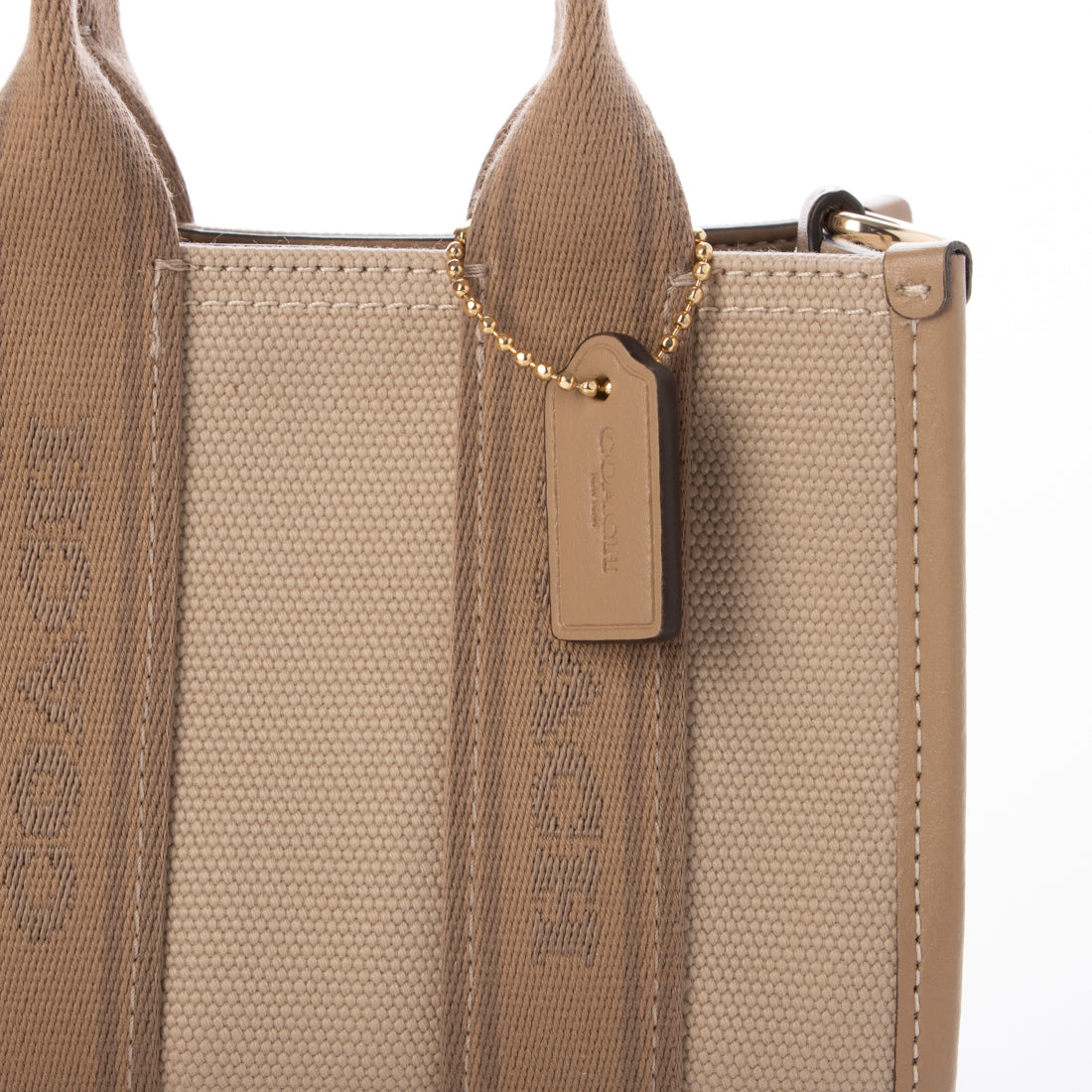 コーチ COACH トートバッグ CAQ02 2WAY ショルダー レディース （ライトベージュ/グレージュ） ライトベージュ/グレージュ