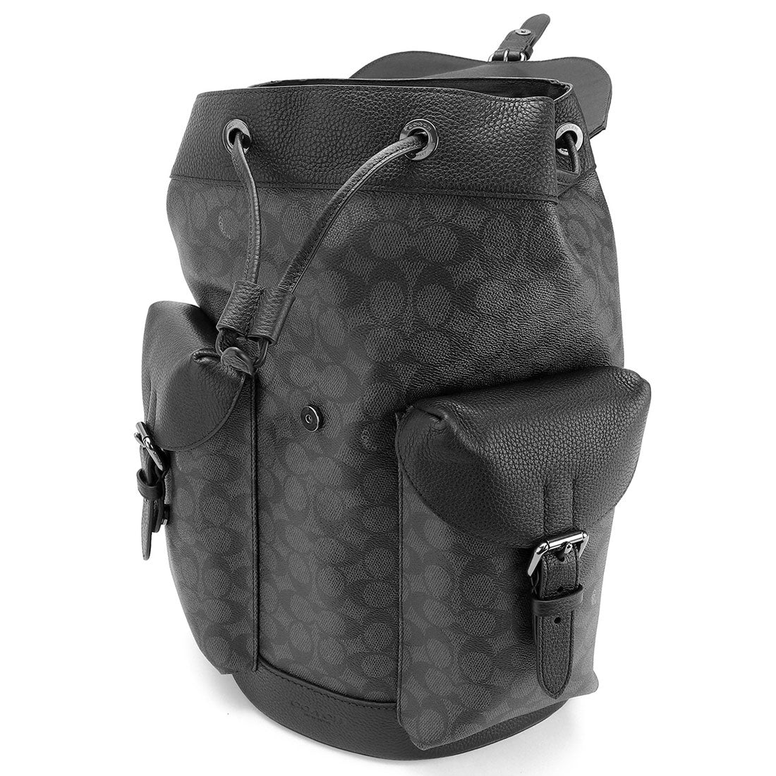 コーチ COACH リュックサック シグネチャー キャンバス ワーナー バックパック CW211 QBMI5 CHARCOAL/BLACK （チャコール/ブラック） チャコール/ブラック