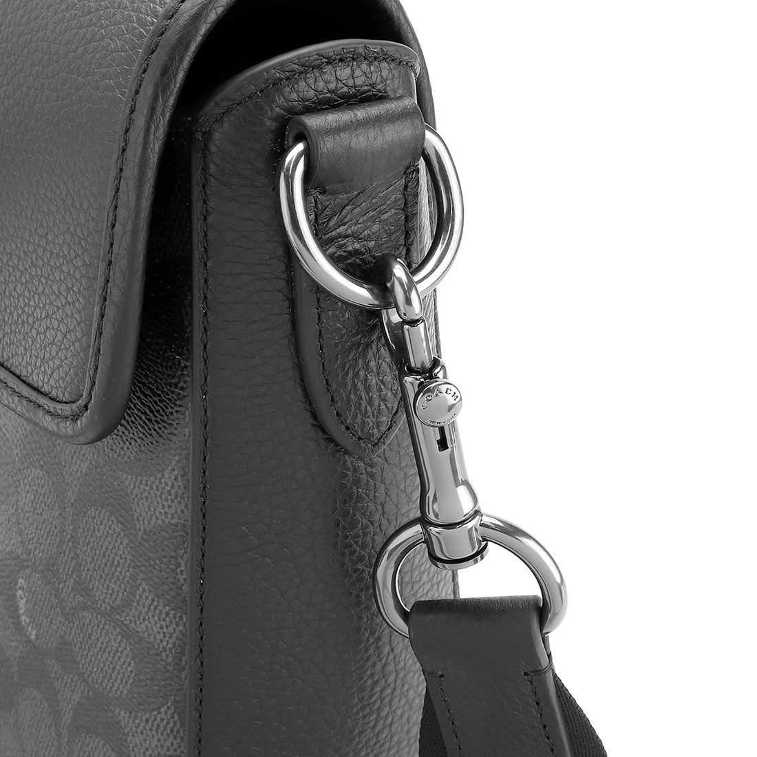 COACH COACH Shoulder Bag Signature Canvas Sullivan Portfolio Brief Cas