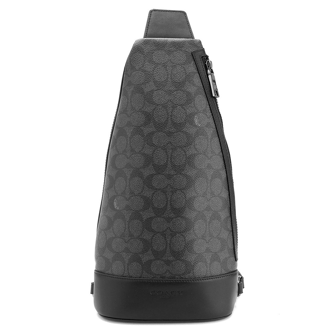 コーチ COACH ウエストバッグ・ボディバッグ シグネチャー キャンバス ドミニク スリング バッグ CY801 QBMI5 CHARCOAL/BLACK （チャコール/ブラック） チャコール/ブラック