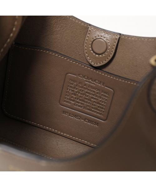 COACH ビジネスバッグ ダークグレー/ブラウン 公式】COACH – コーチ ビジネスバッグ＆ブリーフケース メンズ