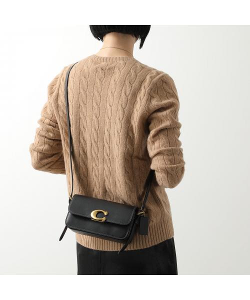 [未使用品]Coach ボディバッグ ベージュ/ブラック COACH COACH COACH shoulder bag CAM18 leather