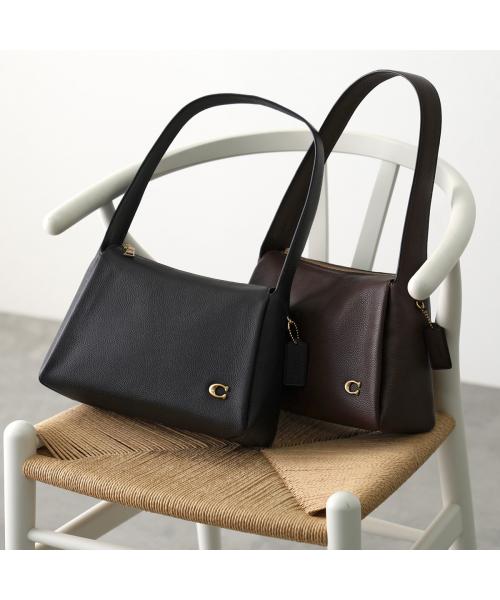 COACH COACH COACH Handbag Lola Small Pebble Leather Laura CCC45