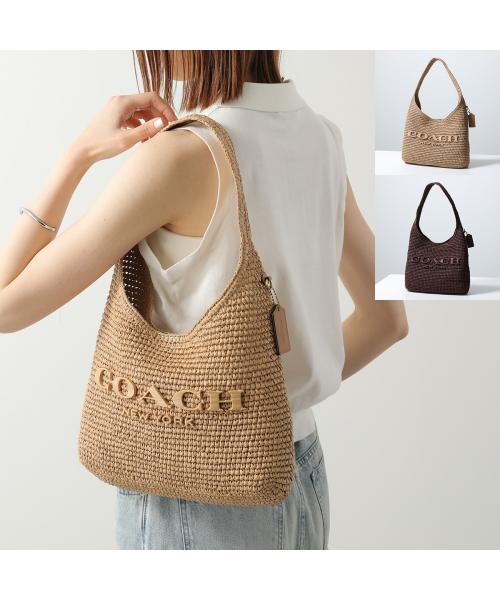 コーチ COACH COACH かごバッグ Brooklyn 28 ブルックリン CDU75 （B4/NA/NATURAL/ベージュ） B4/NA/NATURAL/ベージュ