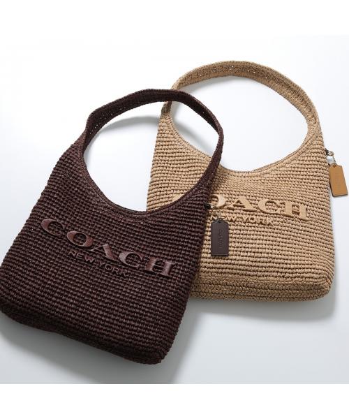 コーチ COACH COACH かごバッグ Brooklyn 28 ブルックリン CDU75 （B4/NA/NATURAL/ベージュ） B4/NA/NATURAL/ベージュ