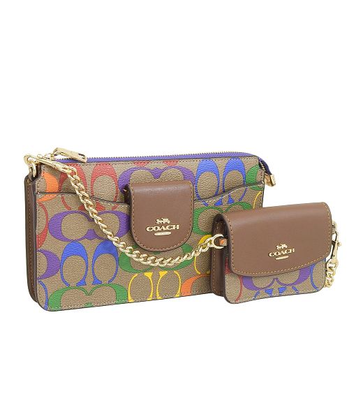コーチ COACH バック,ライトサドルマルチ